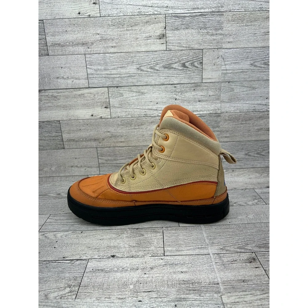 Nike ACG Woodside 2 High Sesame‎ Vivid Orange Boots 524872-201 Youth 4Y